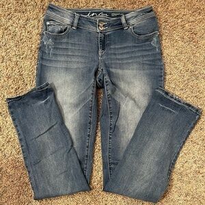 INC International Concepts Straight Leg/Curvy Fit Jeans Sz 2